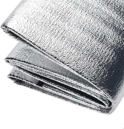 Camping Mat Foam Foil Blanket for Camping Foam Pad Insulating Foil Mat Sleeping Tent Pad Thermal Aluminum Camping mat for Reflecting Heat