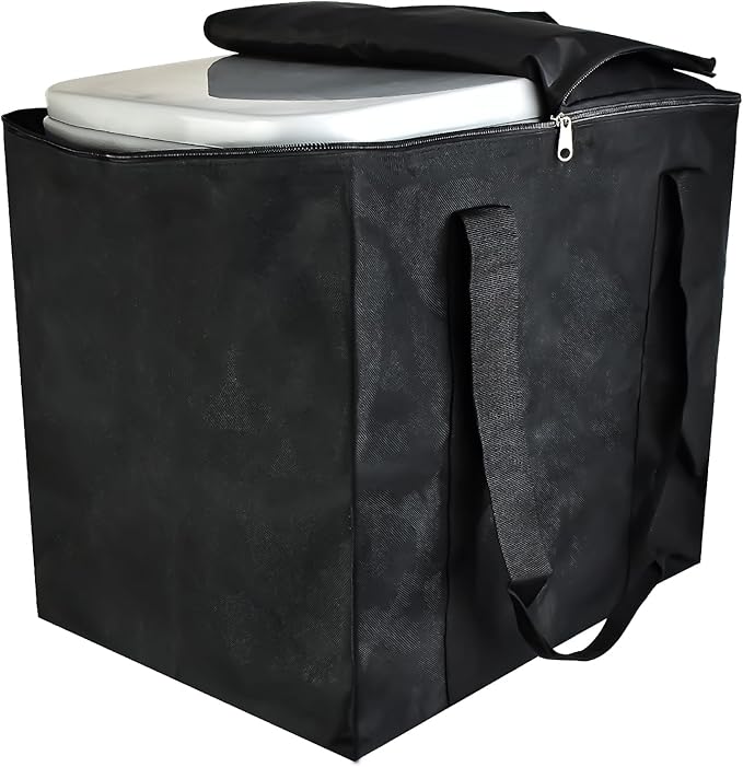 Portable Toilet Carrying Bag - Upgraded 5.3 Gallon RV Toilet Protector Bag(2024 New), Portable Toilet Carry Bag for RV Travel Potty