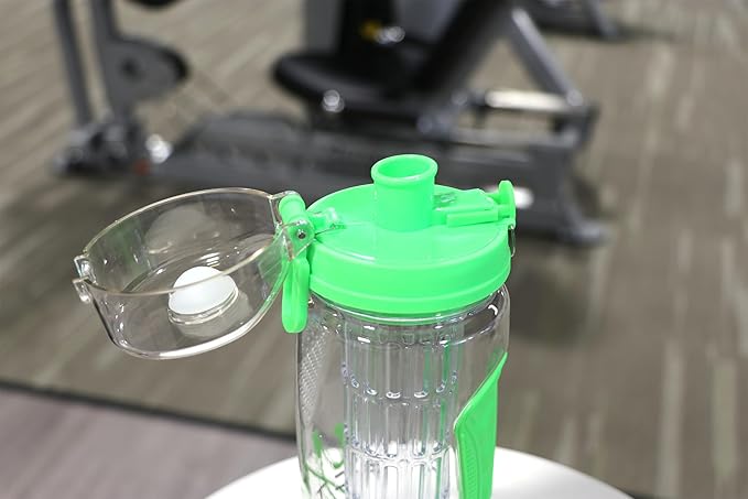 32oz BPA Free Infusion Water Bottle, Increase Daily Water Intake with Flavor