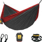 Wise Owl Outfitters Hammock for Camping Hammocks Gear for The Outdoors Backpacking Survival or Travel - Portable Lightweight Parachute Nylon - Up to 500lbs