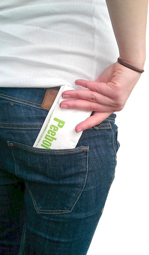 by SHEWEE – The Pocket-Sized Toilet – Rapidly Turns 1L of Urine into an Odourless & Solid Gel. Made in the UK, Disposable Urinal Bag for Everyone. Festival, Camping, Car & Travelling Essentials