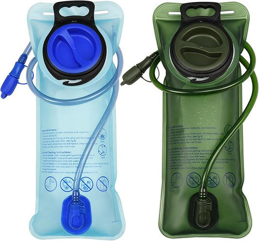 1/2/4/8 Pack Hydration Bladder, 1.5L/2L/2.5L/3L Water Reservoir, Leakproof Water Bladder Hydration Pack, Large Opening Water Storage Bladder Bag, for Cycling Hiking Camping