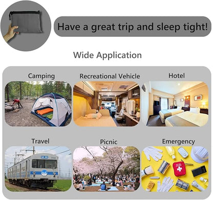Lightweight Sleeping Bag Liner Camping Travel Sheets Ultralight Sleeping Bag Sack for Backpacking Hiking Hotel Hostels and Traveling, Stuff Sack Included