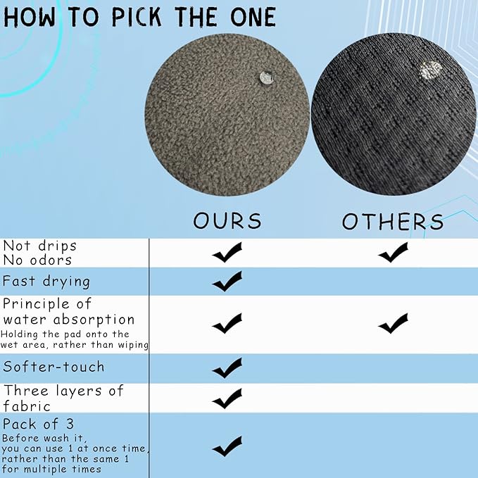 Pee Cloth for Women Hiking, Washable Reusable Camping Toilet Paper, Pee Rag After Using Outdoor Female Urination Device, Hygienic Female Urinal Solution for Women Travel