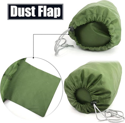 BeeGreen Stuff Sack for Backpacking Drawstring Storage Bag with Dust Flap
