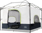KAMPKEEPER Camping Inner Tent for Pop Up Canopy Converts 10'x10' Straight Leg Canopy into Camping TentFully Vented Roof, Black