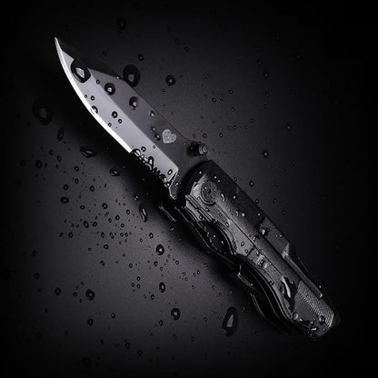 14 in 1 Multitool Pocket Knife Set for Men, Tactical Multi Tool Plier with Nylon Sheath for Outdoor, Camping, Survival, Dad, Boyfriend, Husband Gifts