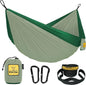 Wise Owl Outfitters Hammock for Camping Hammocks Gear for The Outdoors Backpacking Survival or Travel - Portable Lightweight Parachute Nylon - Up to 500lbs