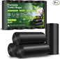 Biodegradable Camping Toilet Bags, 100 Count, 30L Capacity, Suitable for Outdoor Use, Portable and Disposable