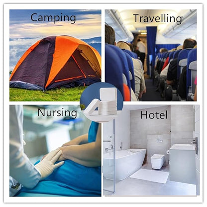 Compressed Towel Tablets - Disposable Travel Towels Face Wipes Cotton Coin Tissue for American Camping Hiking Sports Outdoors Gears Portable Compact Toilet Papers Reusable Washcloths 20 Pieces