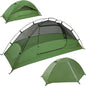 Clostnature Crux Lightweight Tent for Backpacking - 1/2/3/4 Person Ultralight Backpacking Tent, Waterproof Easy Setup Camping Tent, Hiking Tent for Outdoor, Hiking and Mountaineering