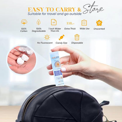 500-Compressed Towels Toilet Paper Tablets for Traveling, Home, Outdoor, Camping, Sports, Hiking, Disposable, Beauty, Baby, Hand Wipes