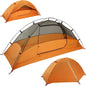 Clostnature Crux Lightweight Tent for Backpacking - 1/2/3/4 Person Ultralight Backpacking Tent, Waterproof Easy Setup Camping Tent, Hiking Tent for Outdoor, Hiking and Mountaineering