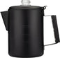 COLETTI Black Bozeman Percolator Coffee Pot — Camping Coffee Pot, Coffee Percolator – America’s Sleekest Percolator – Pure Stainless Steel, NO Aluminum or Plastic (9 Cup)