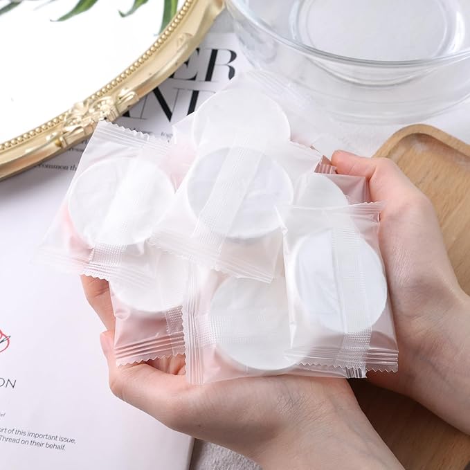 MCPINKY Compressed Towel Tablets, Thicker Magic Large Size Toilet Paper Portable Washcloth Reusable for Travel Camping Hiking Outdoor Sports Beauty Salon
