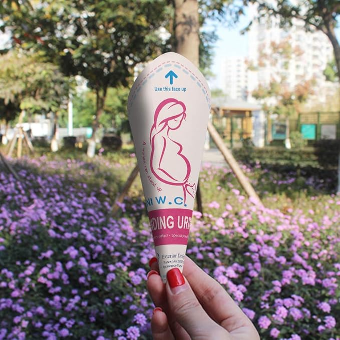 20pcs Disposable Female Portable Urination Device,Woman Urinal Funnel to Standing Pee for Pregnant Women,Wounded,Traffic Jam,Travel,Camping,Outdoor Activities