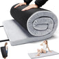 Memory Foam Camping Mattress - Portable Roll Up Sleeping Pad for Car, Tent, Cot & Floor - Waterproof, Comfortable & Compact with Travel Bag