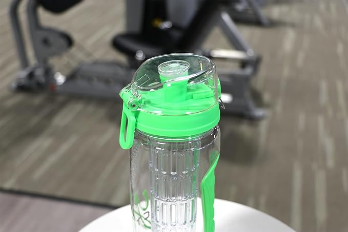 32oz BPA Free Infusion Water Bottle, Increase Daily Water Intake with Flavor