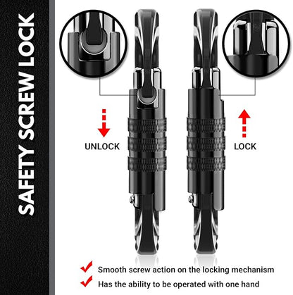 12kN (2697 lbs) Heavy Duty, Locking, Auto Locking, Wiregate Carabiner Clips, for Securing Pets, Outdoor, Camping, Hiking, Hammock, Dog Leash Harness, Keychains