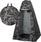 Rhino USA Portable Pop Up Privacy Changing Tent - Ultimate Outdoor Camping Shower, Camp Toilet, Rain Shelter for Beach and Camping - Lightweight and Sturdy, Instant Setup While On-The-Go