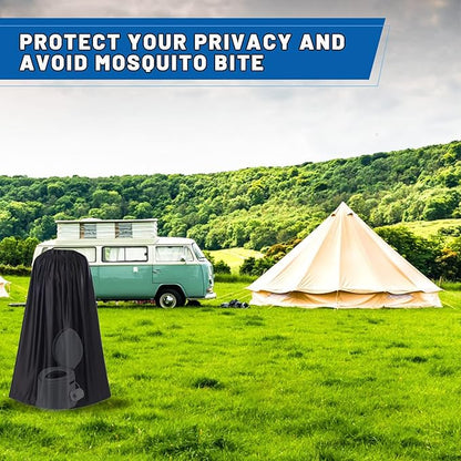 Portable Changing Room Tent - Cover Up for Changing Clothes, Suited for Beach, Car, Boat & Dancers - 3.94ft Length