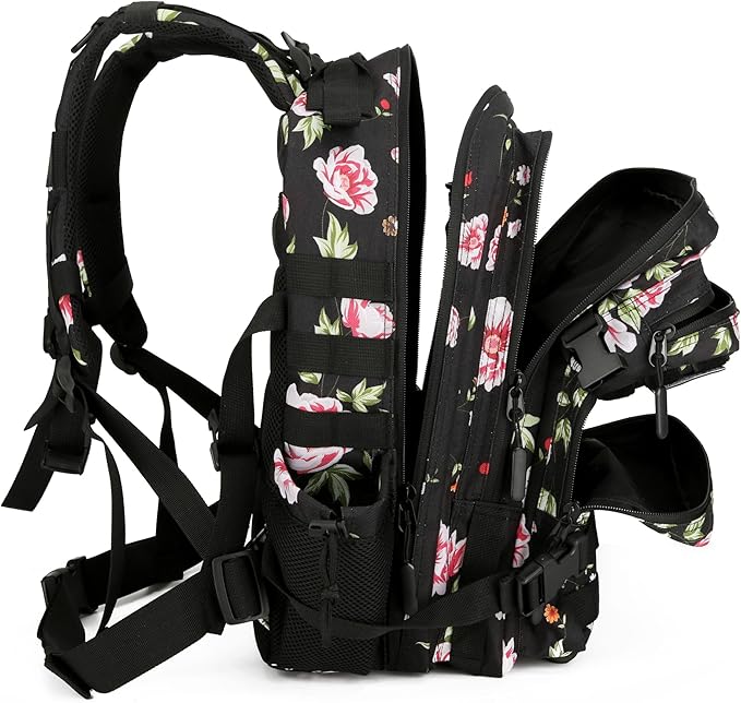 45L Military Tactical Backpack Hiking Backpacks Tactical Gear Camo Back Pack Army Molle Bag Rucksack Fitness Daypack