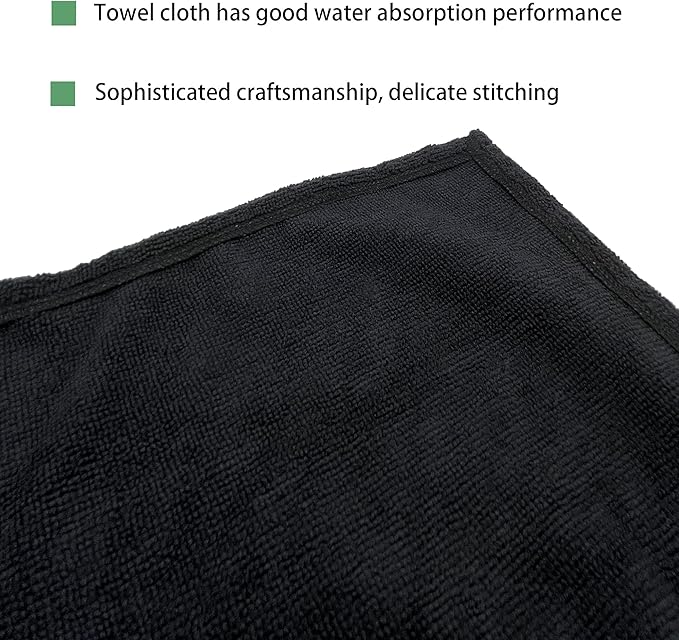 III HHONS Towel Hoodie Poncho Adult Outdoor Beach Towel Hoodie Black Coverup Robe Large Hooded Towels for Adult
