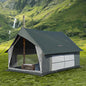 KingCamp Camping Tent 6-8 Person, Weatherproof Hot Tent Large Family Cabin Tents with Stove Jack, Waterproof & Windproof for Family Camping & Outdoor Parties