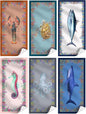 6 Packs Luxury Oversized Microfiber Beach Towel Bulk, 36x72 Inches Double Sided, Quick Dry, Sandrpoof, Compact, Absorbent, Extra Large Wide Long Lounge Chair Towel Cover XL Big Blanket Set
