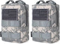 2 Pack Molle Pouches - Tactical Compact Water-Resistant EDC Pouch