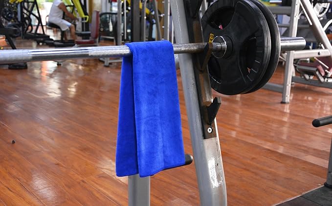 Gyms Towels for Men & Women Microfiber Exercise Fitness Home Absorbent Sweat Yoga Towels Sports Towels Soft Fast Drying 16inch x32inch 3-pack