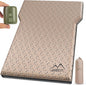 SUV Air Mattress Car Bed Camping, Inflatable Car Camping Pad with Air Pump, Ultrathick Memory Foam Camping Mattress, 9.0 R-Value Insulated Sleeping Pad 2 Person, Camping Mat for Hiking and Backpacking