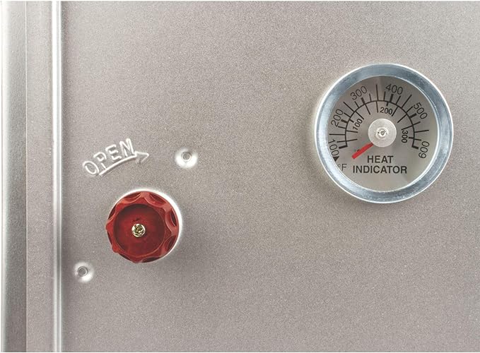 Coleman Portable Camping Oven with Thermometer & Adjustable 10 Sq. In. Rack, Designed to Sit on Top of Camp Stoves or Fire