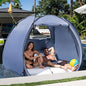 Alvantor Multi-Functional Outdoor Pop-Up Sun Shelter Camping Tent Privacy Tent for Beach, UV Protection Changing Room Lightweight Screen Room House for 4 People