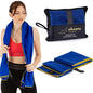 Microfiber Gym & Travel Towel Set of 2 Size in 1 Pack (XL + S) - Camping Towel - Sports & Beach & Yoga Towel- Quick Dry Towel - Super Absorbent