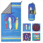 4Monster Microfiber Beach Towel Quick Dry,Super Absorbent Lightweight Travel Towel for Swimmers, Sand Free Camping Towel, Beach Towels for Pool, Swim, Water Sports,Yoga,Gym,Backpacking