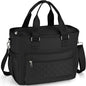 16L Large Lunchbox for Woman, Insulated Lunch Bag Women, Adult Lunch Box for Work, Leakproof, Black