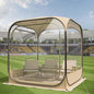 EAST OAK Weather Sports Tent for Fishing & Outdoors | Pop Up Bubble Tent Instant Sun & Rain Shelter | No Condensation, Spacious Interior, Ultra Visibility | All Weather Protection | 60L*60W*76.8H