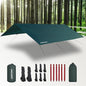 Waterproof Camping Tarp - 10X13ft Hammock Rain Fly, Ultralight & Portable & UV Protection Backpacking Tarp, Multifunctional for Outdoor Adventure, Hiking, Tent, Hammock