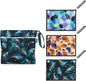Teamoy 3Pcs Pee Cloth with Storage Bag, Reusable Pee Rag Hygienic Female Urination Solution for Camping, Hiking, Travel