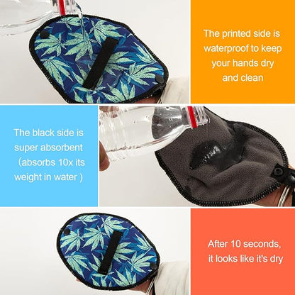 Pee Cloth for Women Hiking,Camping,Pee Rag Women Hiking Female Urination Device Washable Reusable Camping Toilet Paper, Hygienic Female Urinal Solution for Women Camping Accessories