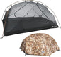 Hyke & Byke Zion Hiking & Backpacking Tent - 3 Season Ultralight, Waterproof Tent for Camping w/Rain Fly and Footprint - 1 Person - Orange