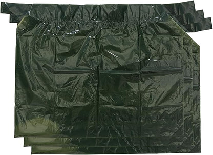 Stansport Disposable Toilet Bags - 3 Pack, Green, 17.7" L x 13.8" W