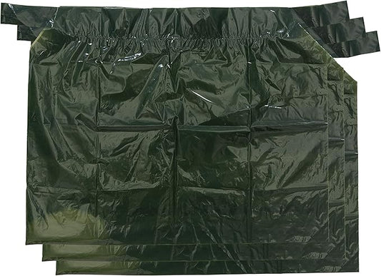 Stansport Disposable Toilet Bags - 3 Pack, Green, 17.7" L x 13.8" W