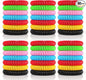 60 Pack Mosquito Repellent Bracelets, DEET-Free Mosquito Bands for Adults & Kids, Individually Wrapped Repellent Wristbands, Camping Travel Beach Essentials
