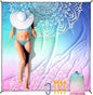 Beach Blanket Waterproof Sandproof Extra Large Beach Mat 79" X 83"/120"x108"for 1-8 Adults Quick Drying Durable Outdoor Picnic Mat for Beach Travel Camping Hiking