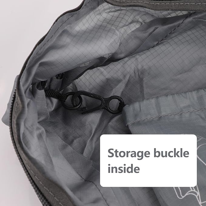 20L Ultra Lightweight Foldable Backpack Small Hiking Rucksack Ultralight Water Resistant Travel Packable Daypack for Men Women for Outdoor Sport Travelling Walking Hiking Camping Biking (Gray A)