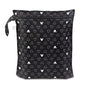 Bumkins Disney Waterproof Wet Bag for Baby, Travel, Swim Suit, Cloth Diapers, Pump Parts, Pool, Beach, Gym Clothes, Toiletry, Hook to Stroller, Daycare, Zip Reusable Wetdry Packing, Mickey Mouse Icon