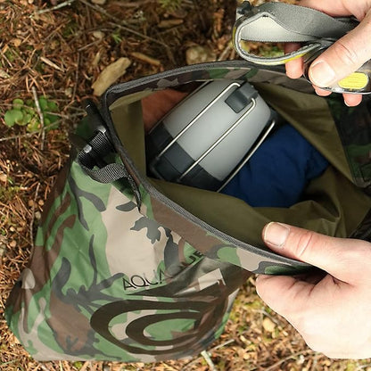 AquaQuest Rogue Dry Bags - 100% Waterproof - 100 L, Woodland Camo