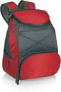 ONIVA - a Picnic Time brand PTX Backpack Cooler, Soft Cooler Backpack, Insulated Lunch Bag, (Red with Gray Accents)